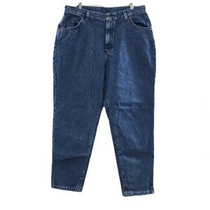 Lee Relaxed Fit Tapered Leg Mom Jeans Womens‎ 18S Pepper Stone Medium Wash Denim